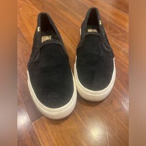 Black Suede Keds Shoes